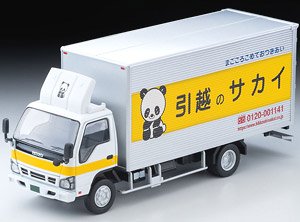 TLV-N285b いすゞ エルフ パネルバン (サカイ引越センター) (ミニカー)