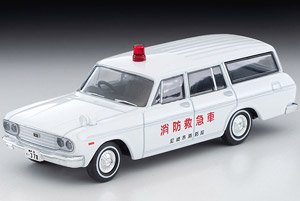 TLV-207a Toyopet Masterline Ambulance (Amagasaki Fire Department) 1966 (Diecast Car)