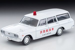 TLV-207a トヨペット マスターライン 消防救急車 (尼崎市消防局) 66年式 (ミニカー)