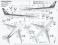 ANA Boeing 767-300 w/winglet `B767 40th Anniversary` (Plastic model) 塗装2 Thumbnail
