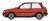 トヨタ スターレット EP71 Siリミテッド(3ドア)中期型 `レッドカラー` (プラモデル) その他の画像1