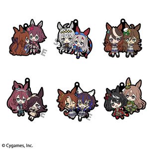 ラバーマスコット バディコレ ウマ娘 プリティーダービー (6個セット) (キャラクターグッズ)