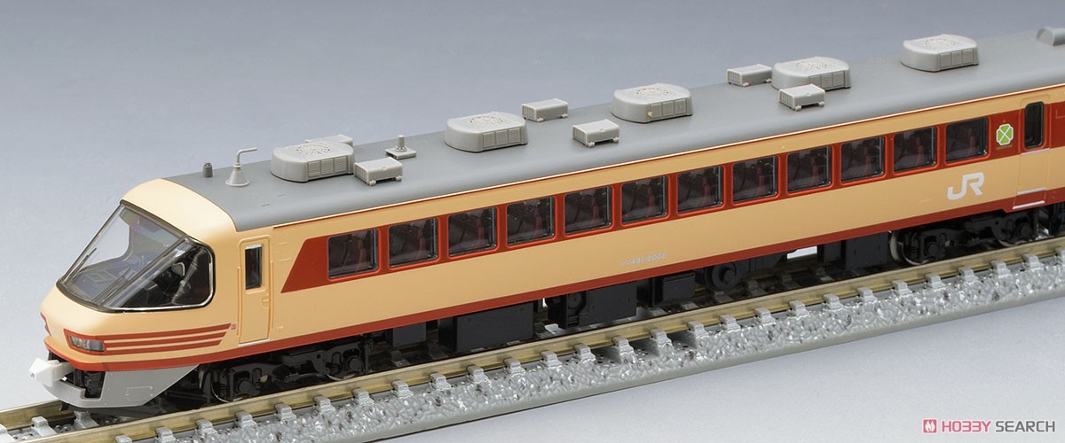 J.R. Limited Express Series 485 (Kyoto Railyard/KURO481-2000) `Raicho` Standard Set (Basic 5-Car Set) (Model Train) Item picture16