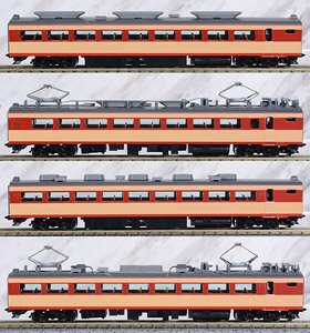 J.R. Limited Express Series 485 (Kyoto Railyard) `Raicho` Additional Set (Add-On 4-Car Set) (Model Train)