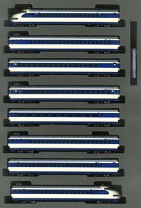 J.N.R. Series 0 Tokaido/Sanyo Shinkansen (Unit NH16, Special Color) Set (8-Car Set) (Model Train)