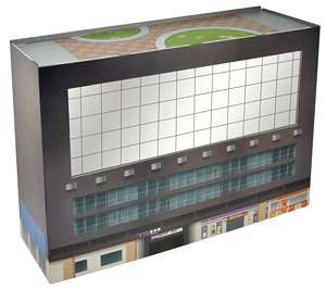 エコラクチャー ペーパーストラクチャー P02 駅ビル (鉄道模型)