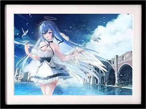【50枚限定】 夜星アウル先生直筆サイン入り X-ART製 A3+サイズジークレー