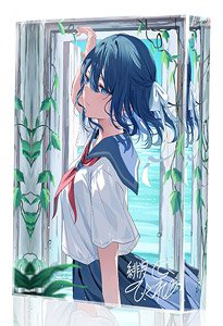 [Only 30 Copies] [Illustrator: hizuki higure] X-ART Acrylic Block (Anime Toy)
