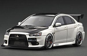 Mitsubishi Lancer Evolution X (CZ4A) Pearl White (ミニカー)