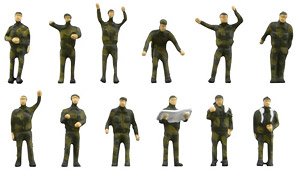 The human 111-2 People in S.D.F.2 (Self Defence Forces 2) (Model Train)