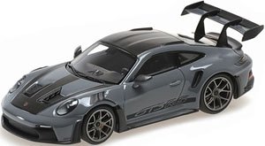 ポルシェ 911 (992) GT3RS 2023 グレー/シルバーホイール (ミニカー)