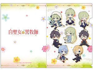 白聖女と黒牧師 ぺたん娘クリアファイル (キャラクターグッズ)