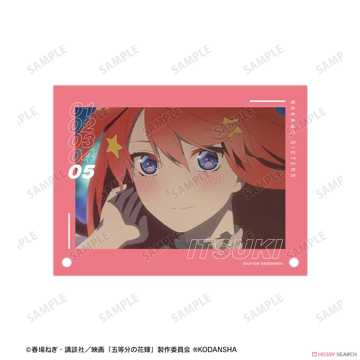 映画『五等分の花嫁』 中野五月 場面写A6アクリルパネル (キャラクターグッズ) 商品画像3