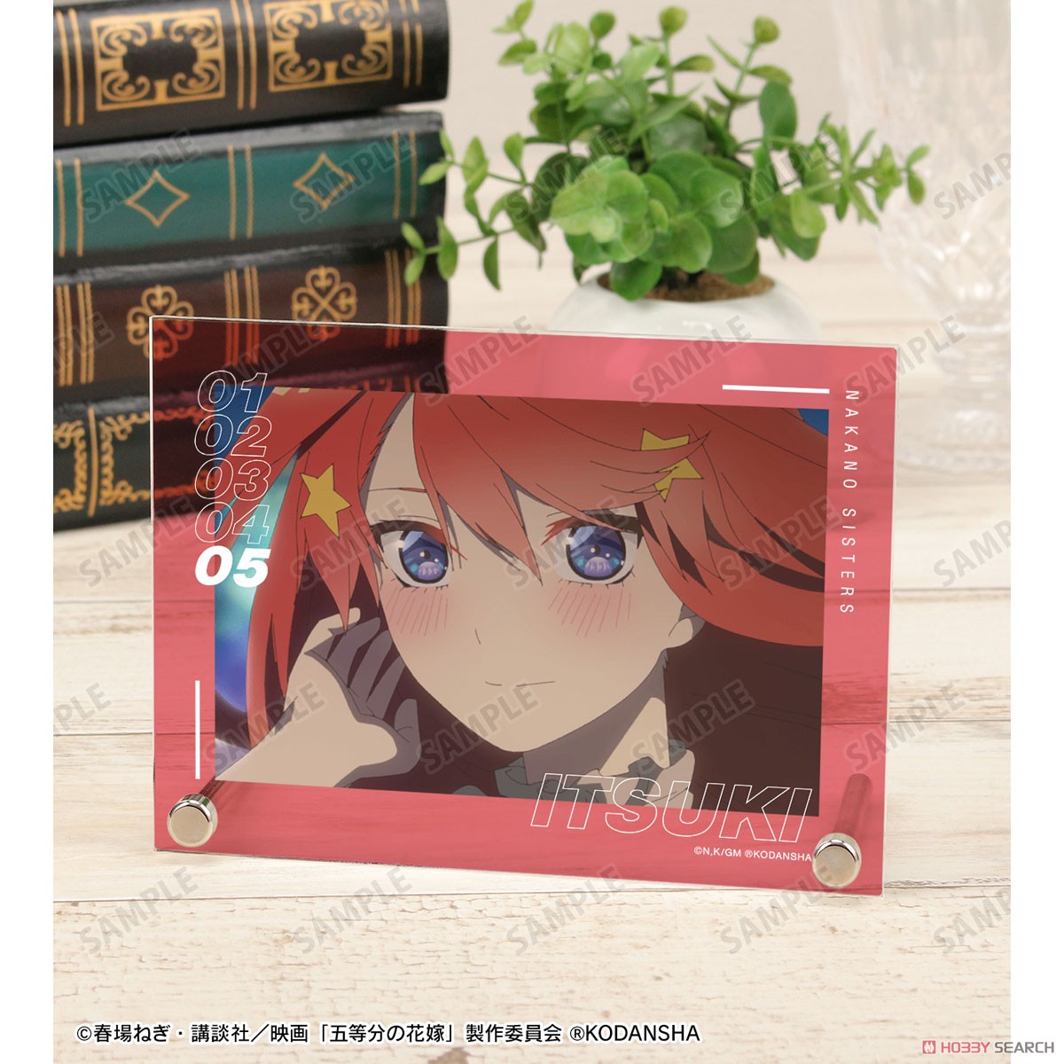映画『五等分の花嫁』 中野五月 場面写A6アクリルパネル (キャラクターグッズ) その他の画像1