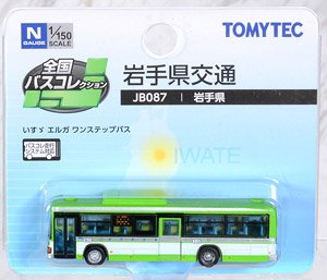 The All Japan Bus Collection [JB087] Iwateken Kotsu (Iwate Area) (Model Train)