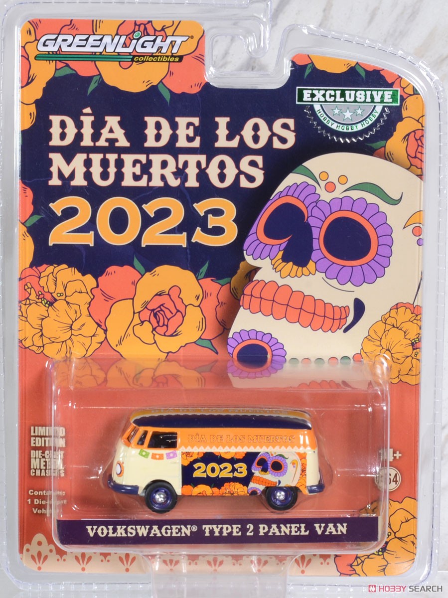 Volkswagen Type 2 Panel Van - Dia de los Muertos 2023 (Diecast Car) Package1