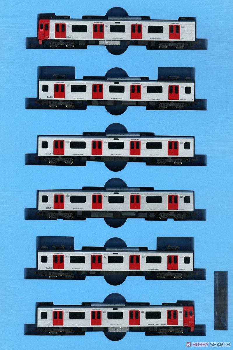Series 303 K01 Formation w/Restroom Six Car Set (6-Car Set) (Model Train) Item picture1