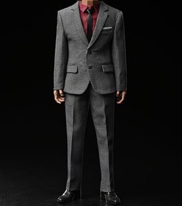 Toy Center 1/6 Mail Outfit English Gentleman Gray Suit C (Fashion Doll)