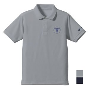Psycho-Pass: Providence WPC Embroidery Polo-Shirt Gray L (Anime Toy)