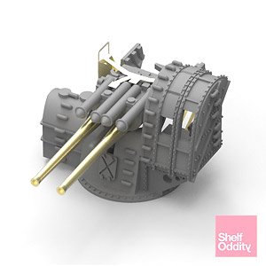 IJN Double 127 mm type 89 AA Open Units (Plastic model)