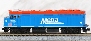 F40PH Chicago Metra #157 City of Palatine (Model Train)