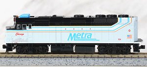 EMD F40PH シカゴ・メトラ #104 `City of Chicago` (特別塗装) ★外国形モデル (鉄道模型)