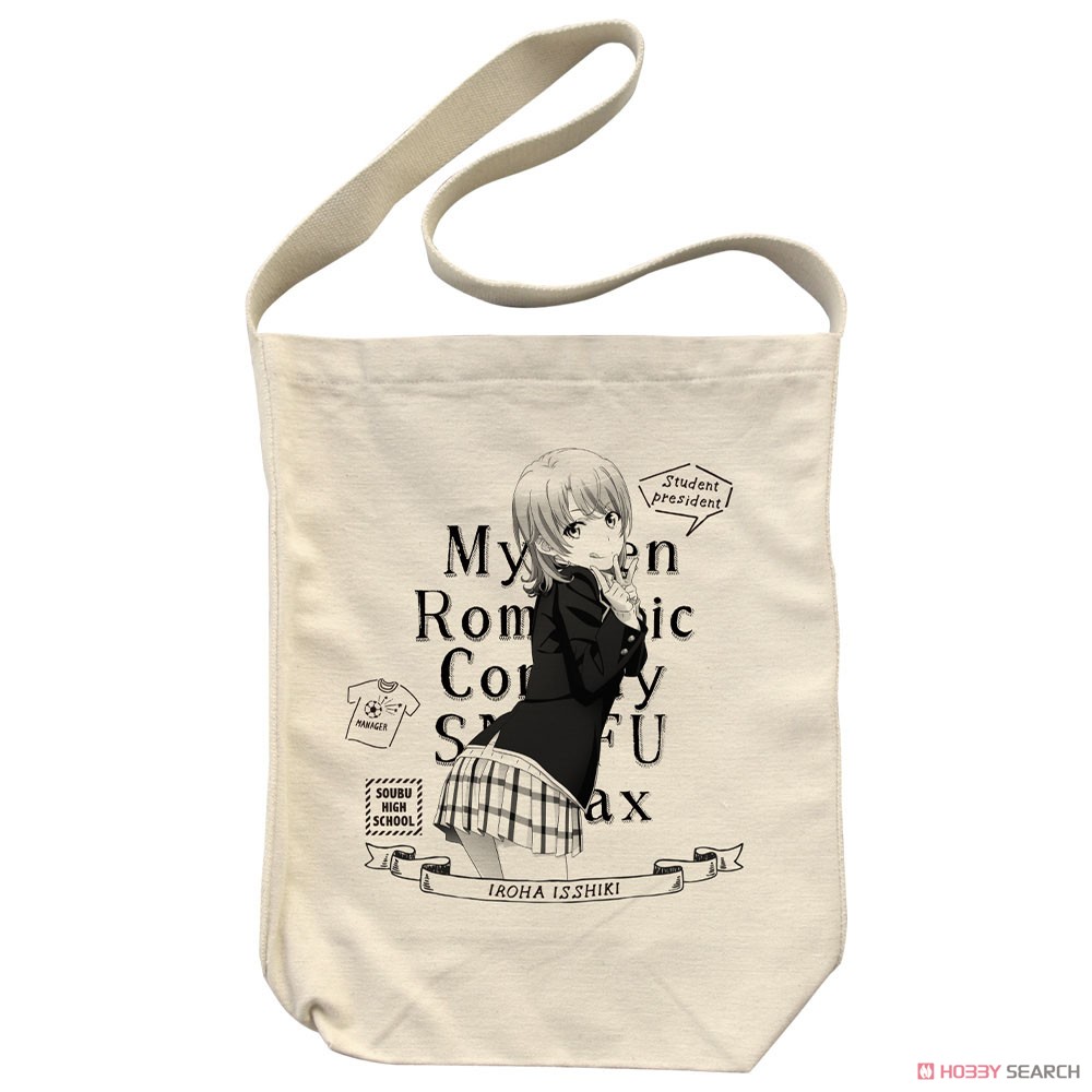 My Teen Romantic Comedy Snafu Climax Iroha Shoulder Tote Natural (Anime Toy) Item picture1
