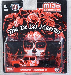 1973 Chevrolet Cheyenne Super 30 Dia de Los Muertos 2023 (Diecast Car)