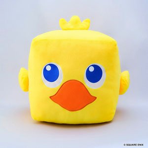 Final Fantasy Cube Plush Chocobo L Size (Anime Toy)