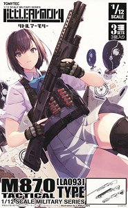 1/12 Little Armory (LA093) M870 Type Tactical (Plastic model)