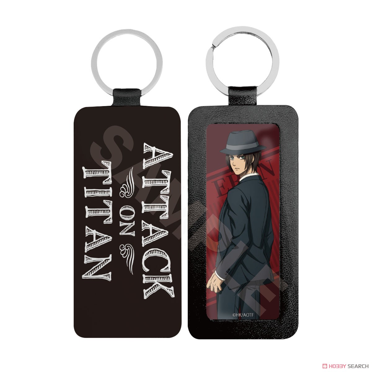 [[Attack on Titan] Final Season] Leather Key Ring 01 Eren (Anime Toy) Item picture1