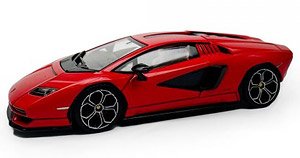 Lamborghini Countach LPI 800-4 (Red) (black wheel rims) (Diecast Car)