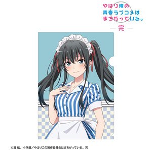 やはり俺の青春ラブコメはまちがっている。完 描き下ろしイラスト 雪ノ下雪乃 アメリカンダイナーver. クリアファイル (キャラクターグッズ)