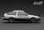 INITIAL D Toyota Sprinter Trueno 3Dr GT Apex (AE86) White/Black with LED light (Diecast Car) Item picture7