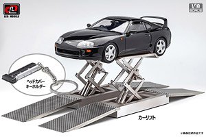 Toyota Supra A80 Black (Diecast Car)