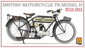 British Motorcycle Tr.Model H (Plastic model)