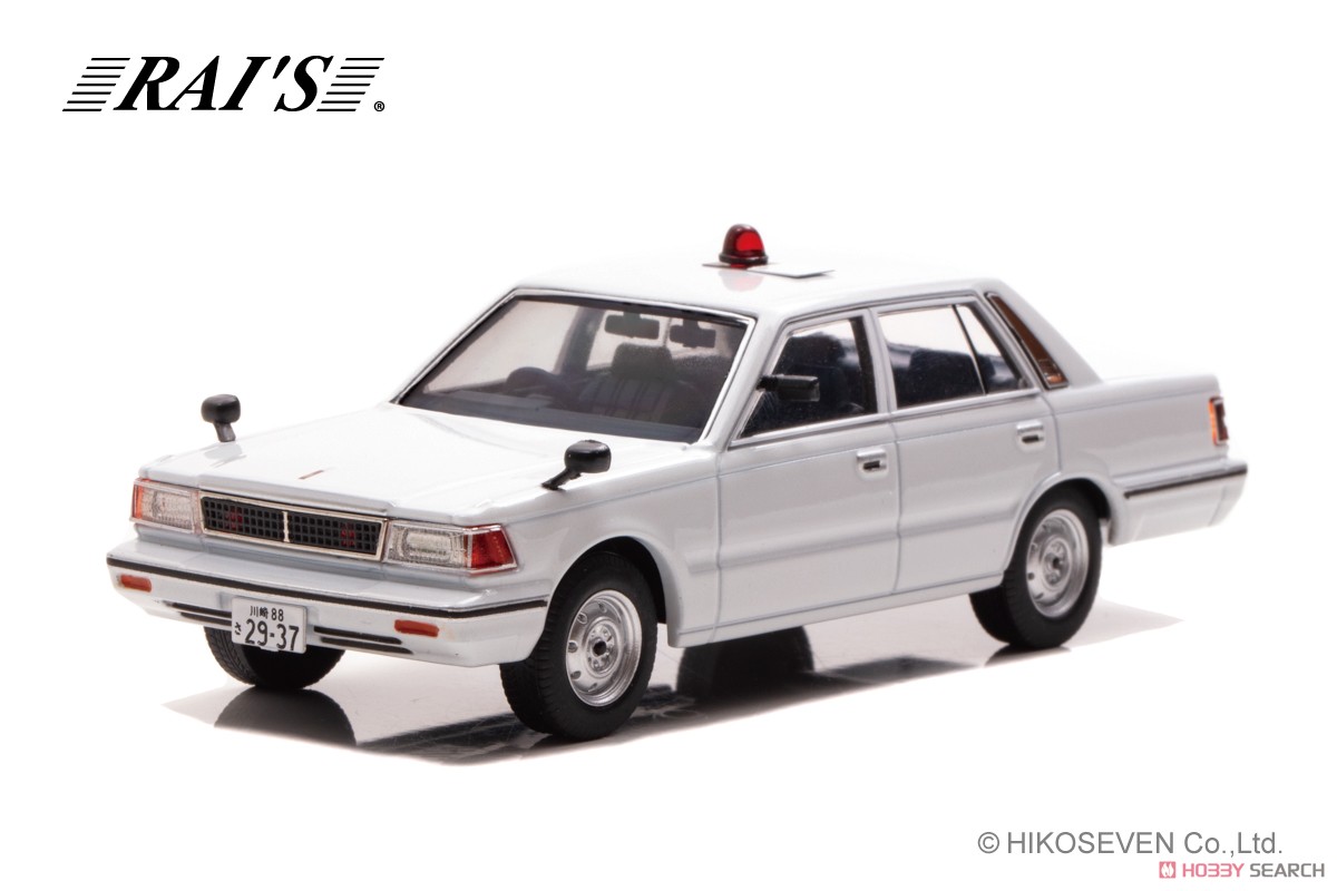Nissan Cedric (YPY30 Kai) 1985 Kanagawa Prefectural Police Highway Traffic Police Unit Vehicle (Unmarked Patrol Car White) (Diecast Car) Item picture1