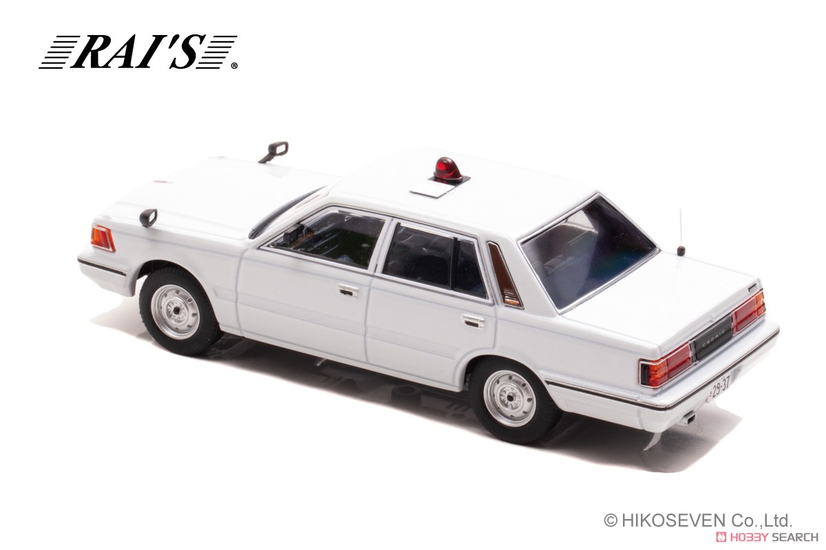 Nissan Cedric (YPY30 Kai) 1985 Kanagawa Prefectural Police Highway Traffic Police Unit Vehicle (Unmarked Patrol Car White) (Diecast Car) Item picture2