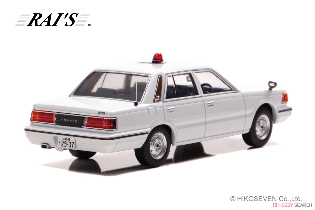 Nissan Cedric (YPY30 Kai) 1985 Kanagawa Prefectural Police Highway Traffic Police Unit Vehicle (Unmarked Patrol Car White) (Diecast Car) Item picture3