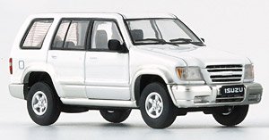 いすゞ ビッグホーン 1998 -2002 ホワイト LHD (ミニカー)