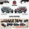 トヨタ ランドクルーザー LC76 ダークレッド LHD (ミニカー) その他の画像2 サムネイル