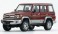 トヨタ ランドクルーザー LC76 ダークレッド LHD (ミニカー) その他の画像1 サムネイル