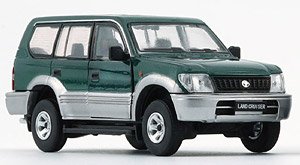 トヨタ ランドクルーザー プラド LC95 グリーン LHD (ミニカー)