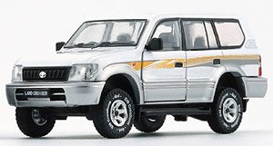トヨタ ランドクルーザー プラド LC95 ホワイト RHD (ミニカー)
