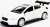 F&F Mr. リトル・ノーバディ スバル WRX STI ホワイト (ミニカー) 商品画像1