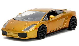 F&F X Lamborghini Gallardo Gold (Diecast Car)