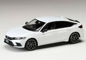 Honda Civic (FL4) e:HEV Platinum White Pearl (Diecast Car)