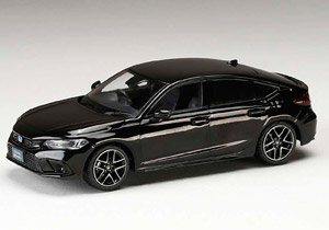 Honda Civic (FL4) e:HEV Crystal Black Pearl (Diecast Car)