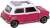 Mini Cooper Mk 1 PANTONE Fuchsia Rose w/Sunroof (Diecast Car) Item picture4