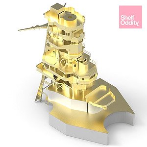 戦艦 霧島 艦橋エッチングパーツ (フジミ用) (プラモデル)